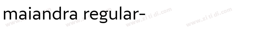 maiandra regular字体转换 maiandra regular字体转换